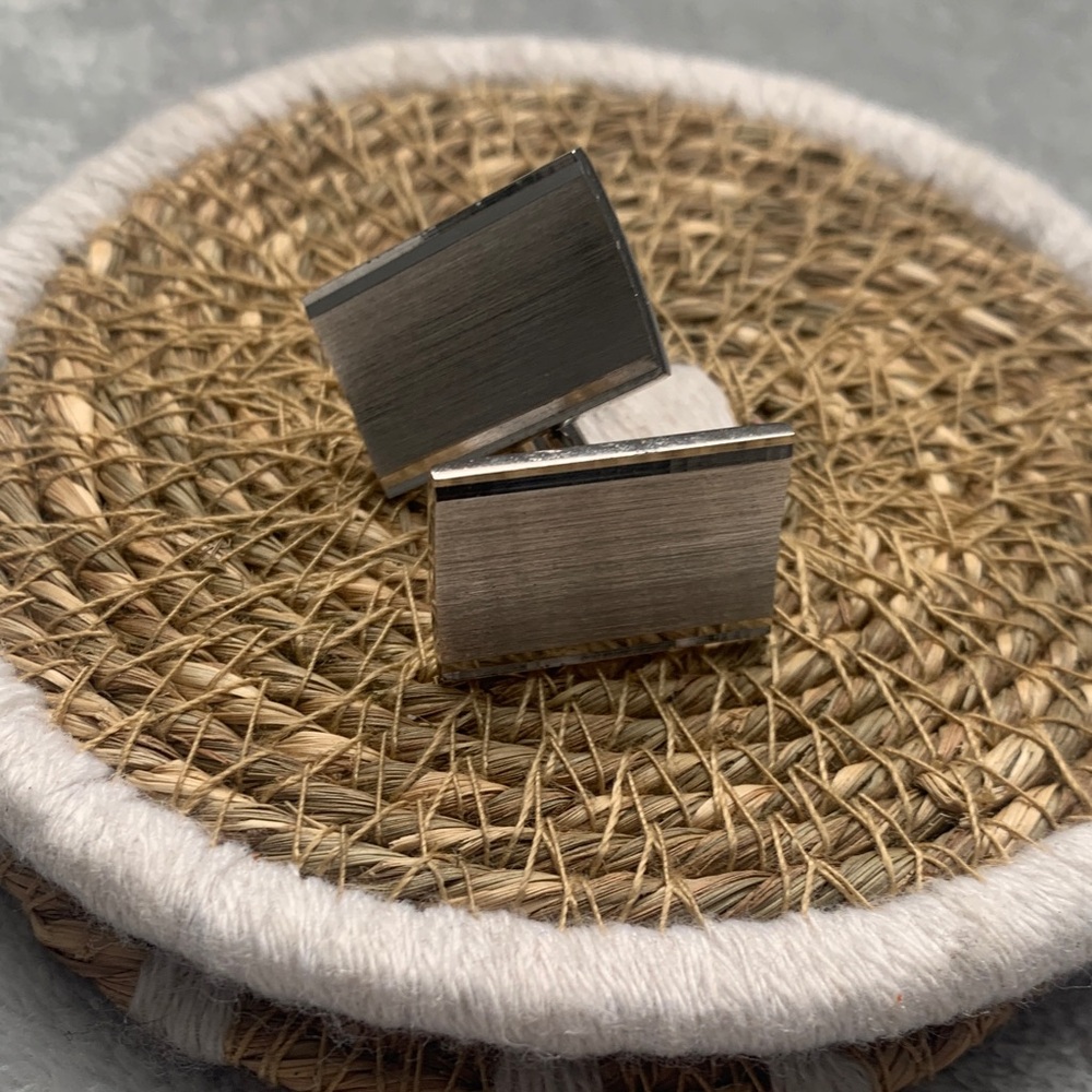 Elegant Silver Cufflinks for Men